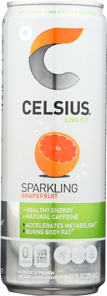 CELSIUS Assorted Flavors Official Variety Pack, Functional Essential Energy Drinks, 12 Fl Oz (Pack of 12)