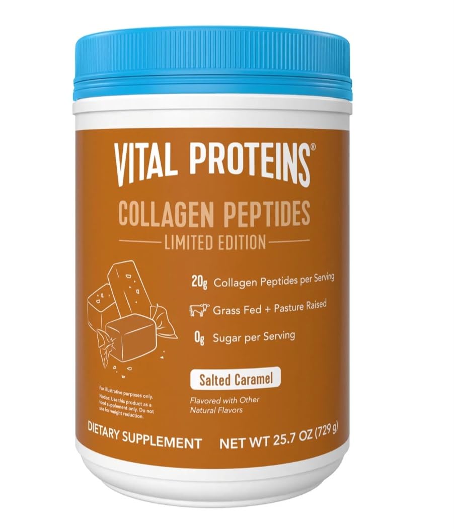 Vital Proteins Collagen Peptides Powder - Supports Hair, Nail, Skin, Bone & Joint Health, Unflavored, Collagen Protein 9.33 OZ