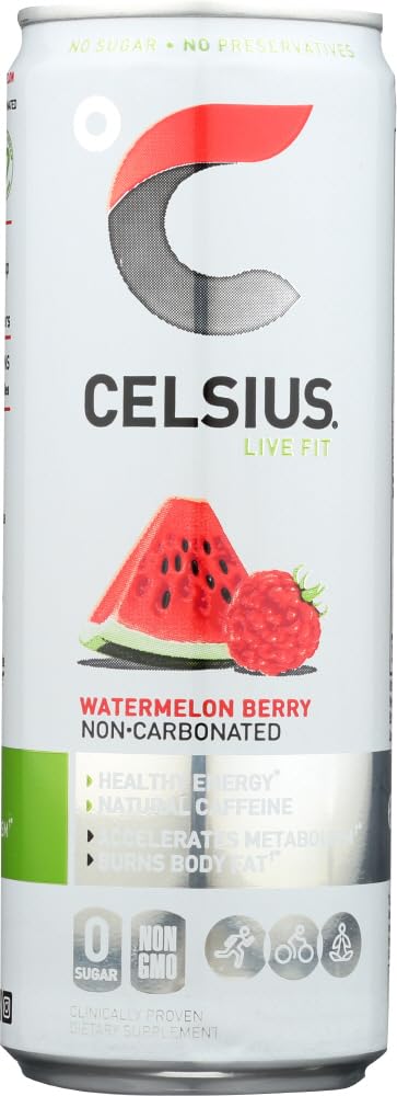 CELSIUS Assorted Flavors Official Variety Pack, Functional Essential Energy Drinks, 12 Fl Oz (Pack of 12)