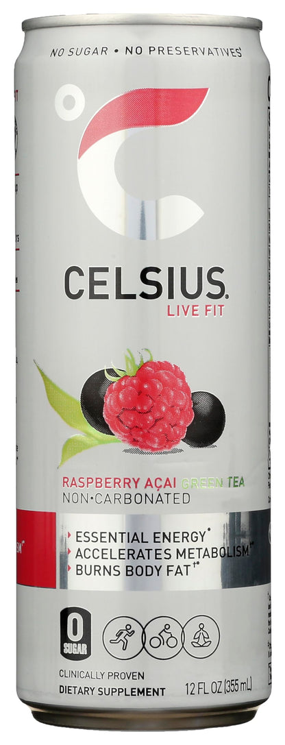 CELSIUS Assorted Flavors Official Variety Pack, Functional Essential Energy Drinks, 12 Fl Oz (Pack of 12)