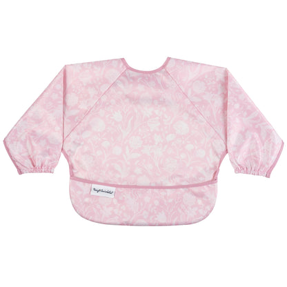 Tiny Twinkle Long Sleeve Bib for Babies & Toddlers | Waterproof Smock Bib for Eating | Machine Washable & Mess-Proof Feeding Essentials | Newborn Shower Gift (Dinosaur, 6–24M)