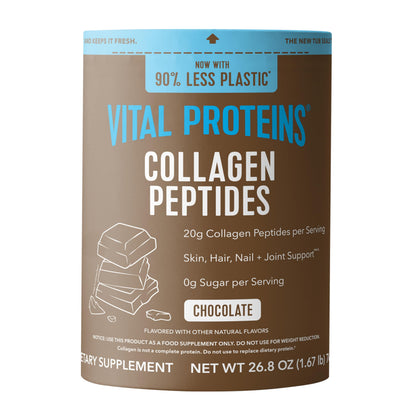 Vital Proteins Collagen Peptides Powder - Supports Hair, Nail, Skin, Bone & Joint Health, Unflavored, Collagen Protein 9.33 OZ