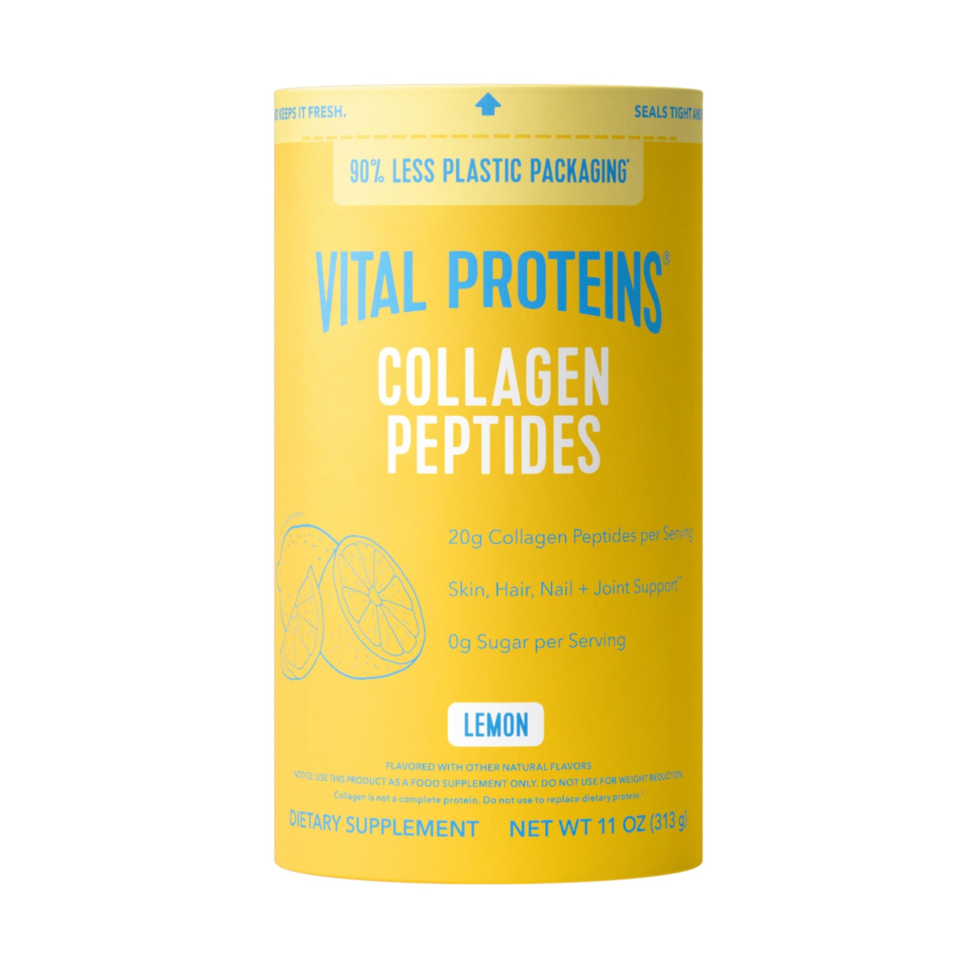 Vital Proteins Collagen Peptides Powder - Supports Hair, Nail, Skin, Bone & Joint Health, Unflavored, Collagen Protein 9.33 OZ