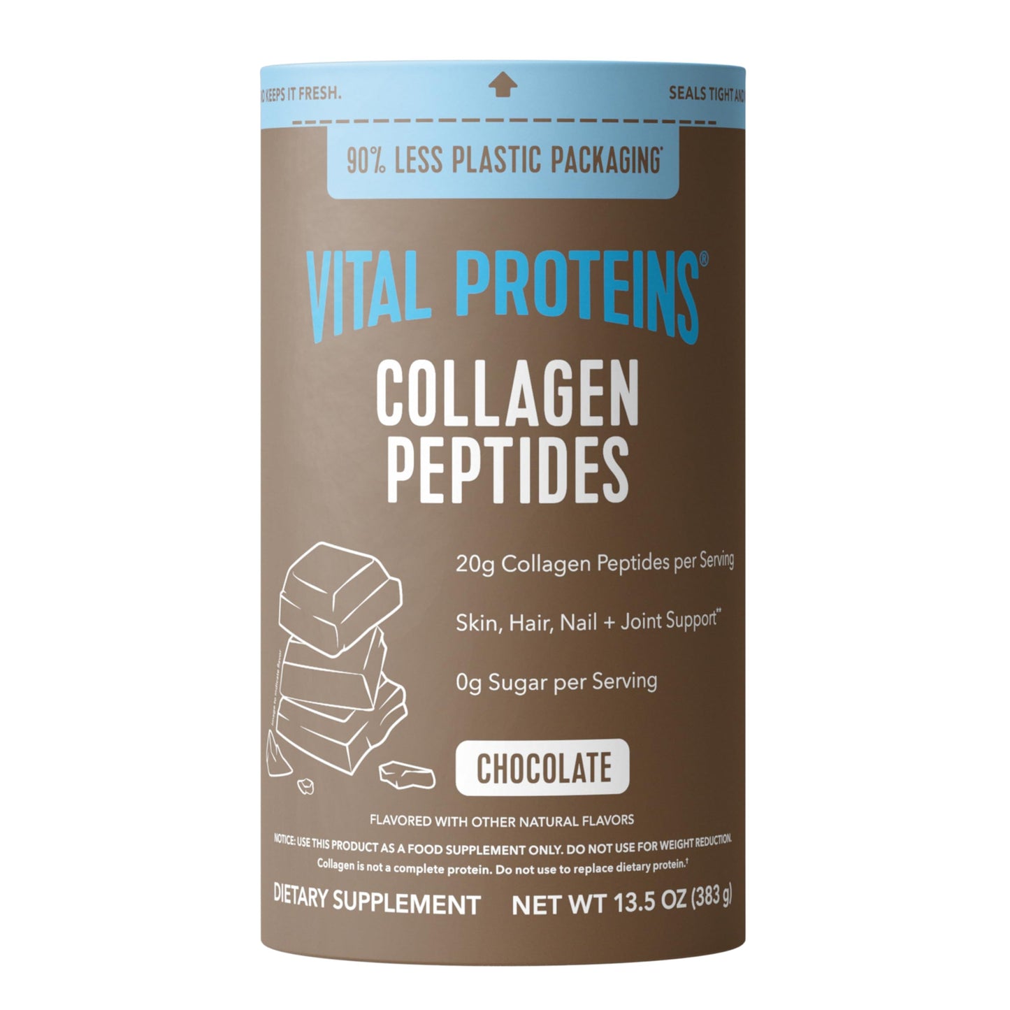 Vital Proteins Collagen Peptides Powder - Supports Hair, Nail, Skin, Bone & Joint Health, Unflavored, Collagen Protein 9.33 OZ