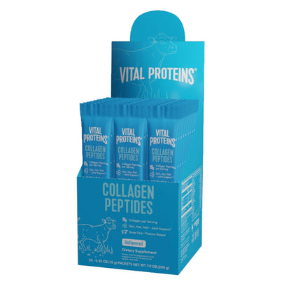 Vital Proteins Collagen Peptides Powder - Supports Hair, Nail, Skin, Bone & Joint Health, Unflavored, Collagen Protein 9.33 OZ