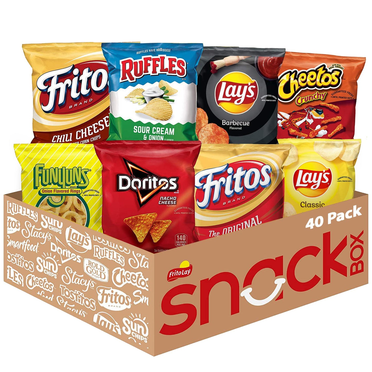 Frito-Lay Fun Times Mix Variety Pack, 40 Count