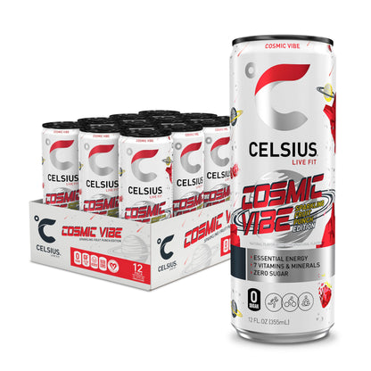 CELSIUS Assorted Flavors Official Variety Pack, Functional Essential Energy Drinks, 12 Fl Oz (Pack of 12)