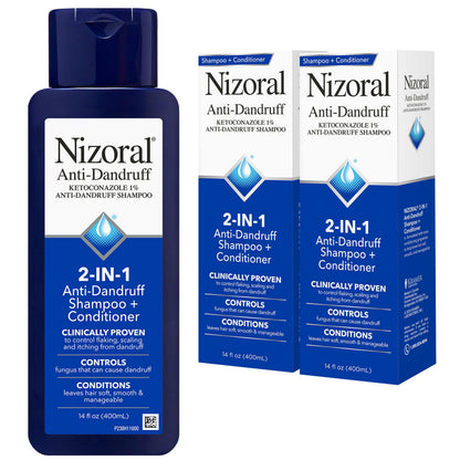Nizoral Anti-Dandruff Shampoo with 1% Ketoconazole, Fresh Scent, 7 Fl Oz